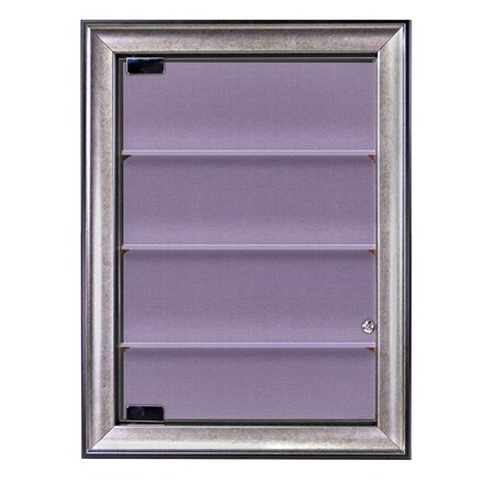 United Visual Products Outdoor Enclosed Combo Board, 42"x32", White Frame/White Porc & Pumice UVCB4232ODW-WHTPORC-PUMICE